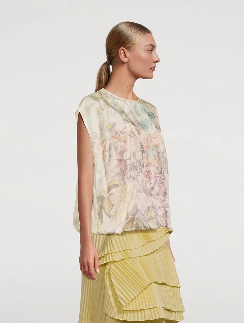Capo Tris Blouse Floral Print