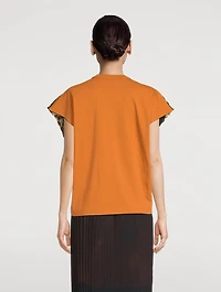 Hernet Cotton-Blend Printed T-Shirt