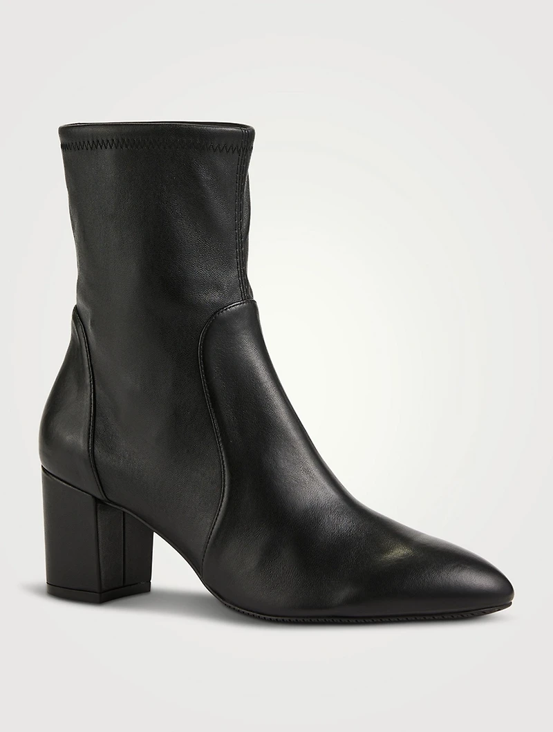 Yuliana Leather Ankle Boots