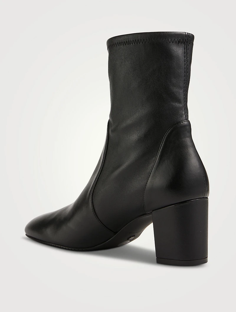 Yuliana Leather Ankle Boots