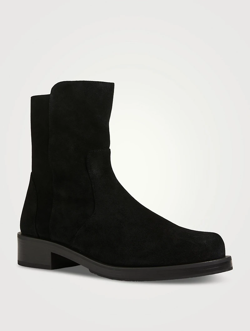 Bold Suede Ankle Boots