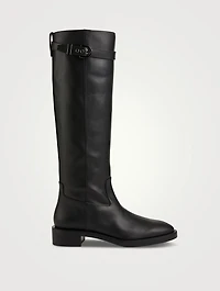 Maverick Leather Knee-High Boots
