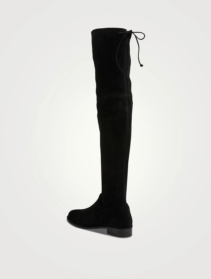 Lowland Bold Suede Over-The-Knee Boots