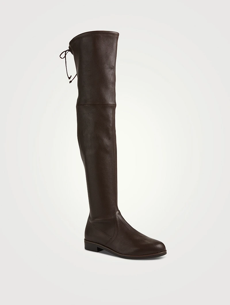 Lowland Bold Leather Over-The-Knee Boots