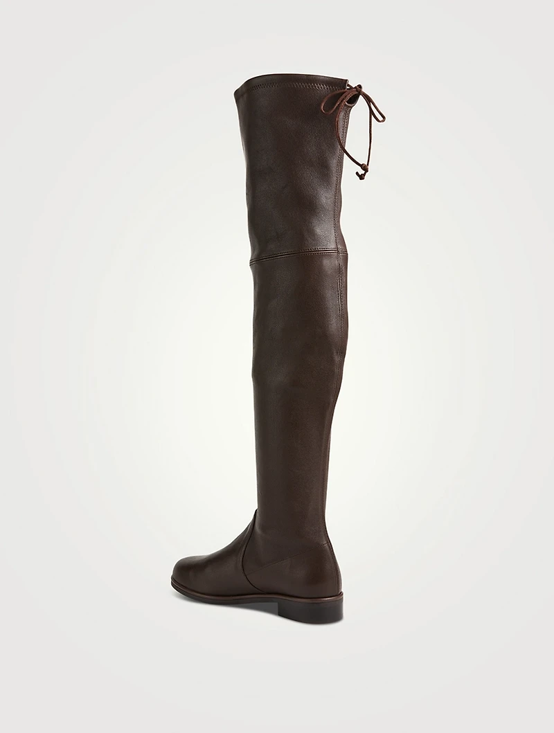 Lowland Bold Leather Over-The-Knee Boots