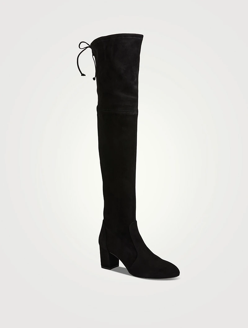 Yulianaland Suede Over-The-Knee Boots