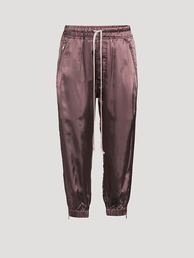 Edfu Satin Drawstring Pants