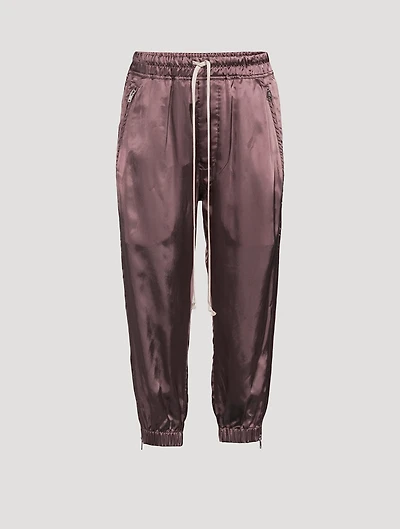 Edfu Satin Drawstring Pants