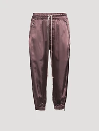 Edfu Satin Drawstring Pants