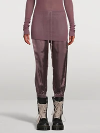 Edfu Satin Drawstring Pants
