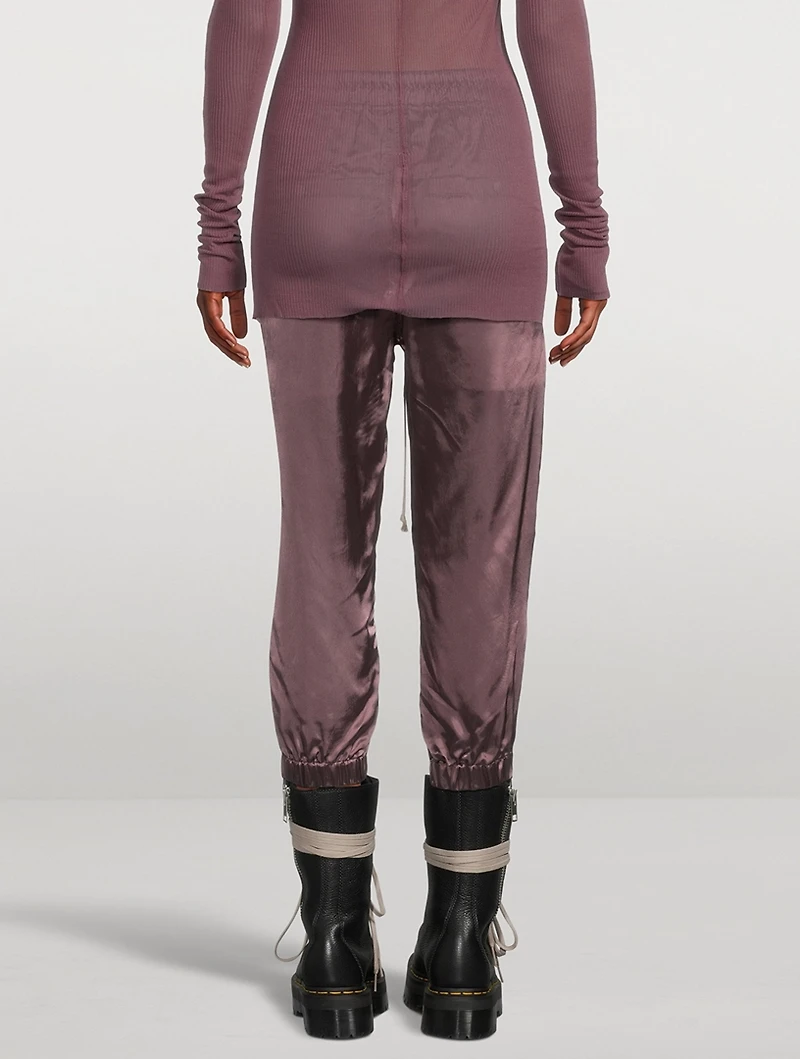 Edfu Satin Drawstring Pants