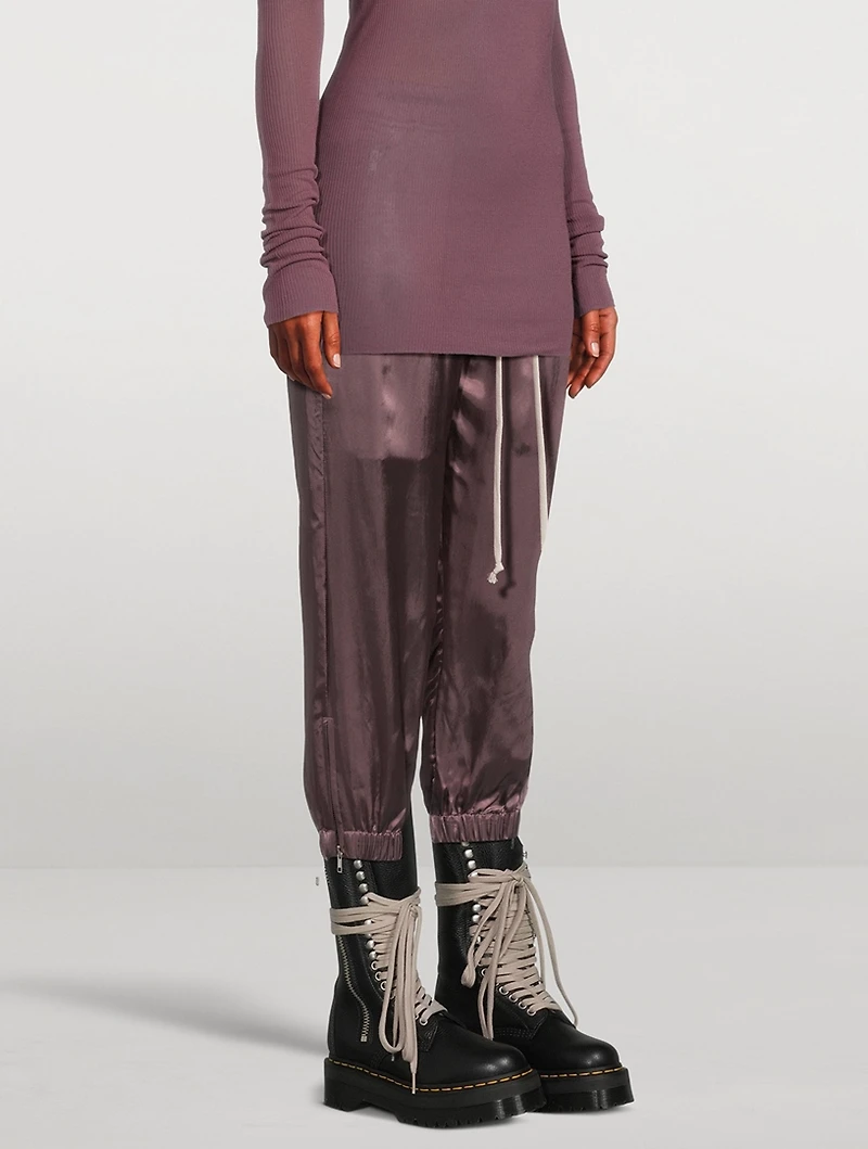 Edfu Satin Drawstring Pants