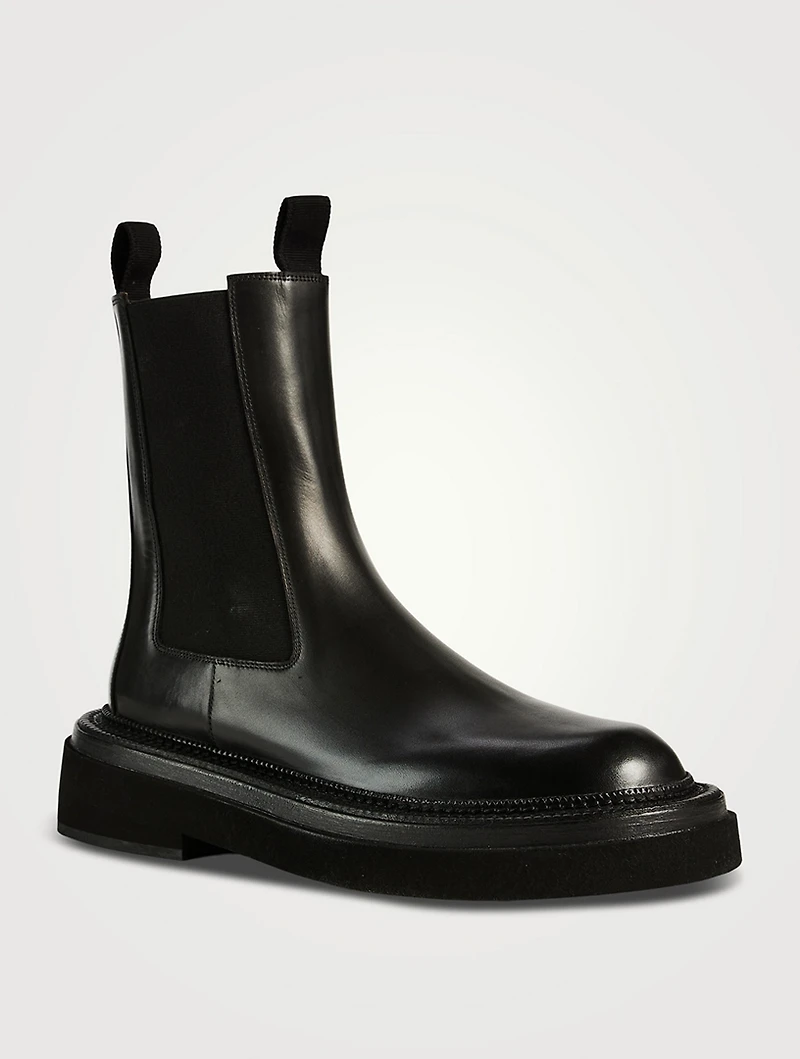 Pollicione Leather Chelsea Boots