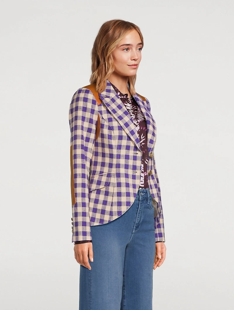 Rifle-Patch Equestrian Blazer