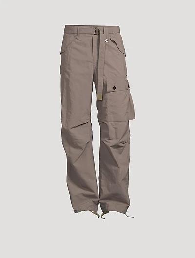 Matte Taffeta Pants