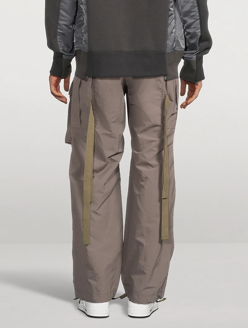 Matte Taffeta Pants