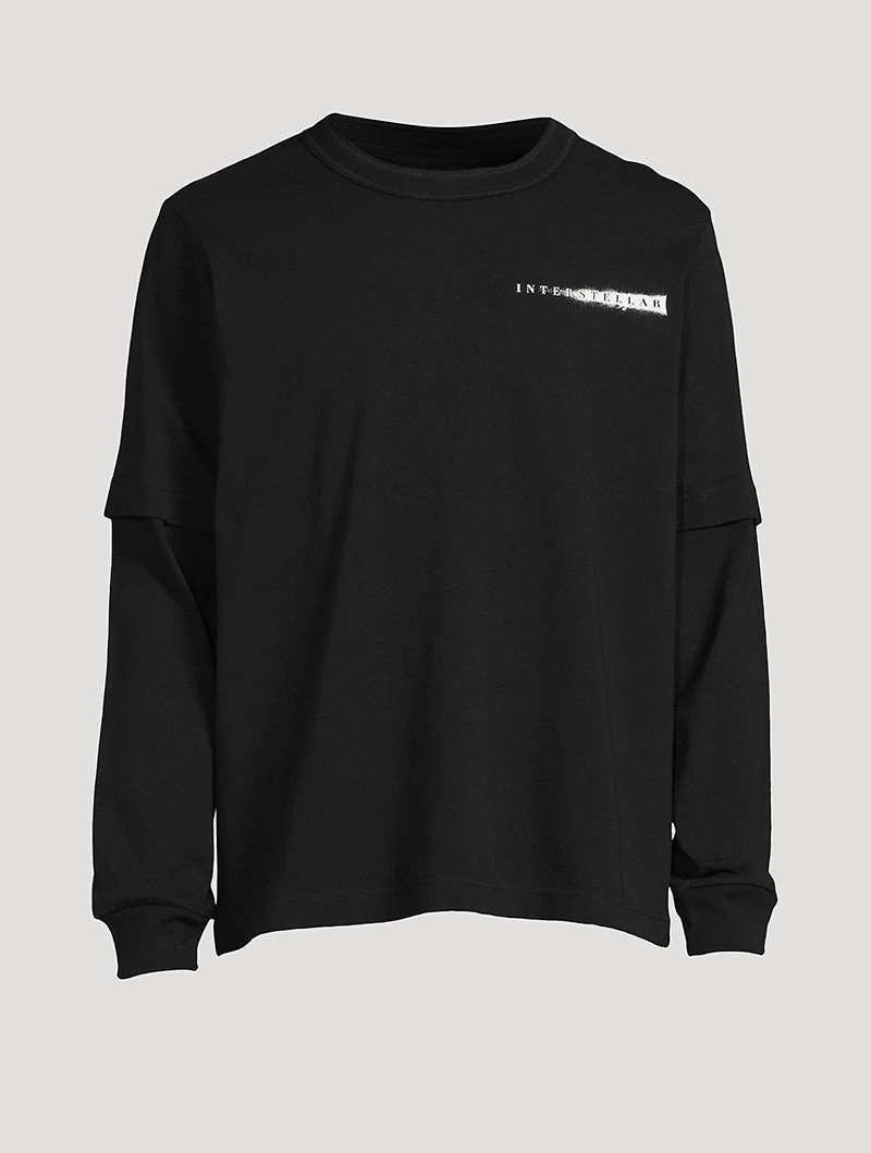 sacai x Interstellar Long-Sleeve T-Shirt