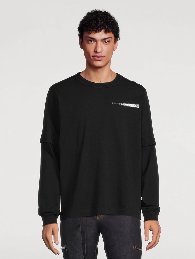 sacai x Interstellar Long-Sleeve T-Shirt