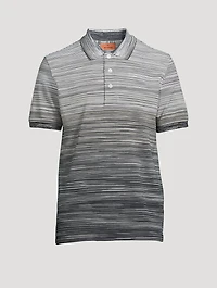 Cotton Striped Polo Shirt