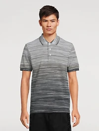 Cotton Striped Polo Shirt
