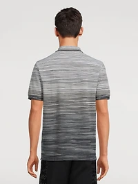 Cotton Striped Polo Shirt
