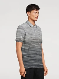 Cotton Striped Polo Shirt