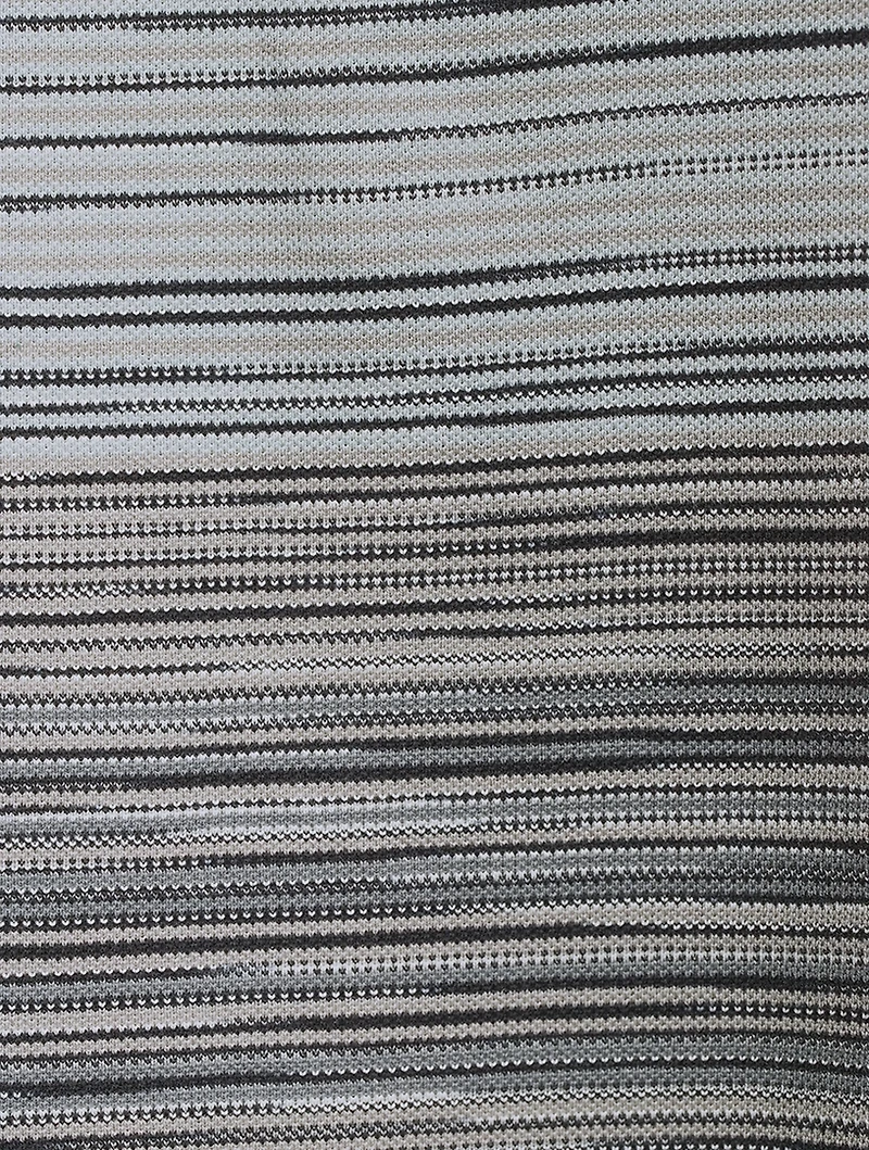 Cotton Striped Polo Shirt