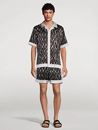 Stretch Silk Shorts