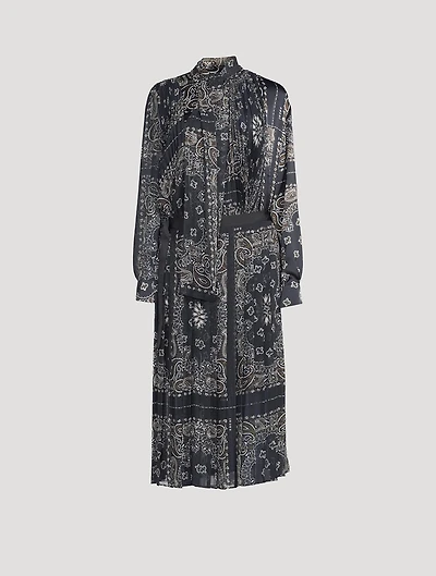 Shirt Dress Bandana Print