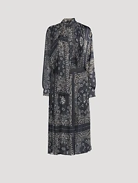 Shirt Dress Bandana Print