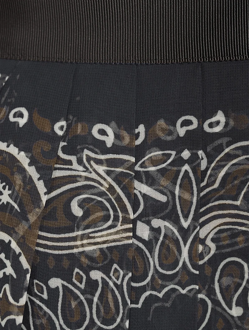 Shirt Dress Bandana Print