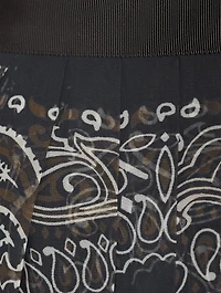 Shirt Dress Bandana Print