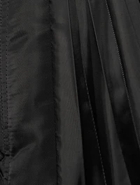 Nylon Twill Cargo Midi Skirt
