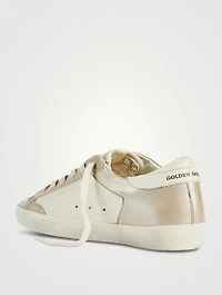 Super-Star Laminated Leather Sneakers