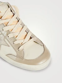 Super-Star Laminated Leather Sneakers