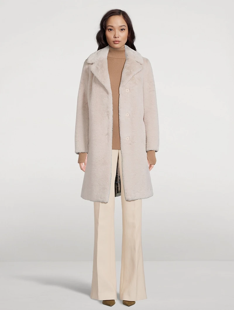 Faux Fur Coat