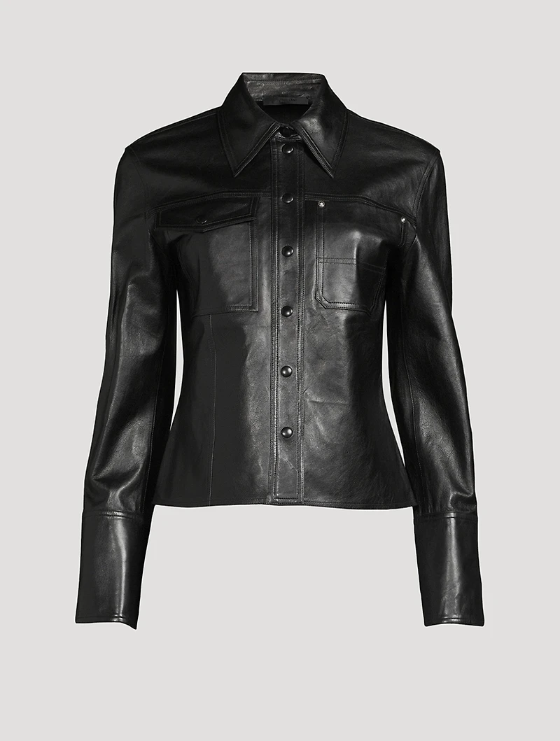 Leather Shirt