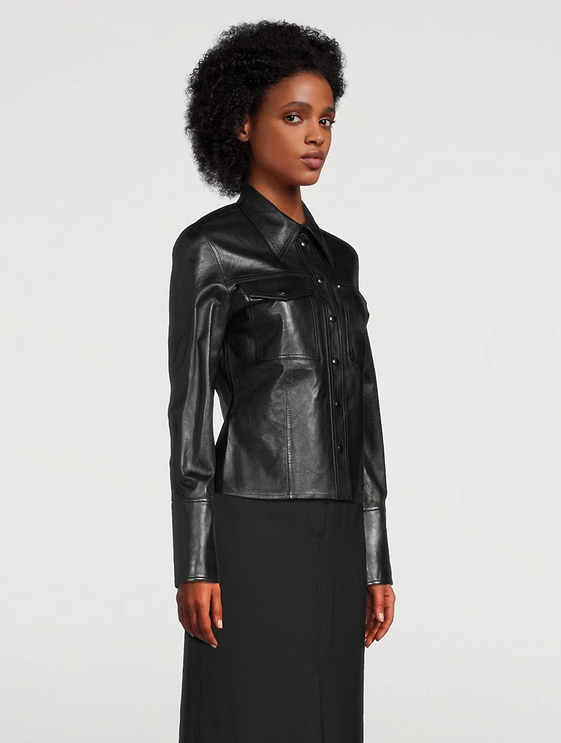 Leather Shirt