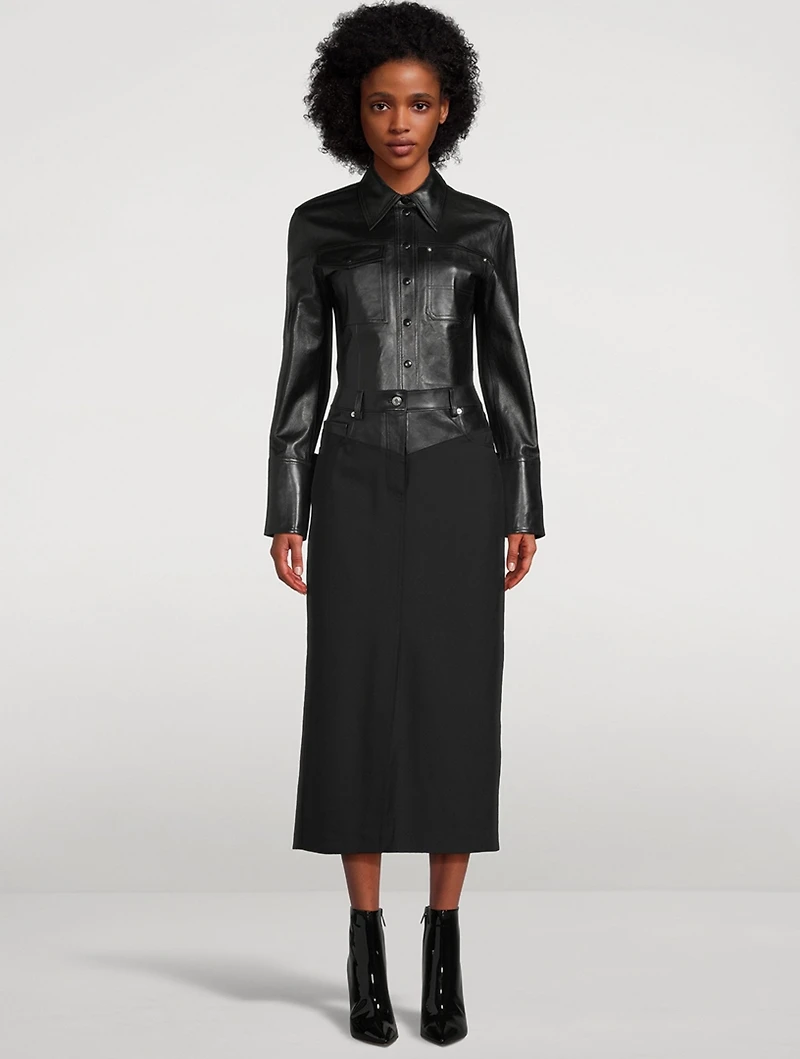 Leather Shirt