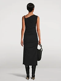 Twisted Asymmetric Maxi Dress