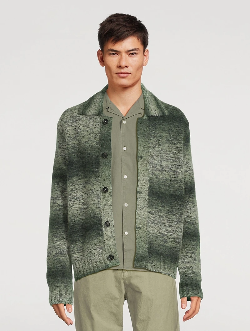 Erik Space Dye Knit Jacket