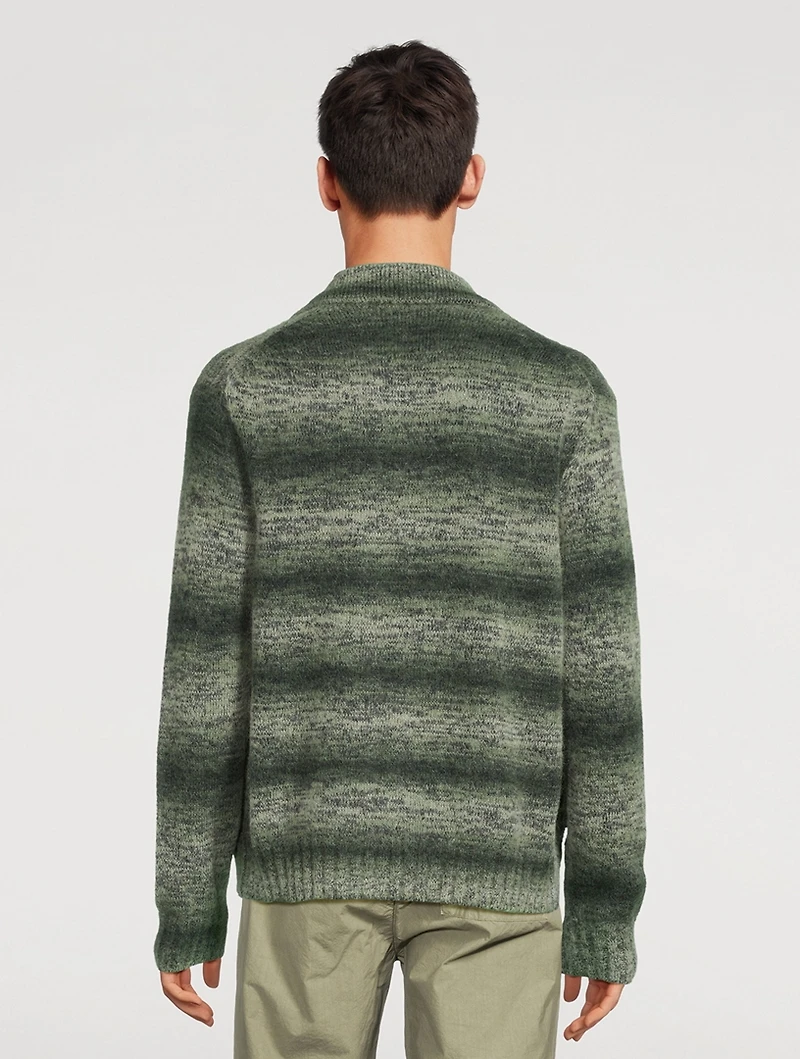 Erik Space Dye Knit Jacket