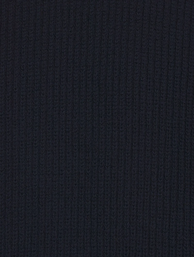 Manfred Wool And Cotton Rib Vest