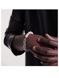 Asli Link Chain Pearl Bracelet