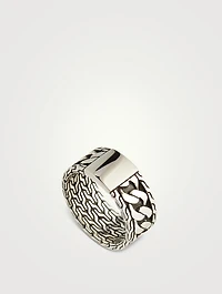 Curb Link Band Ring