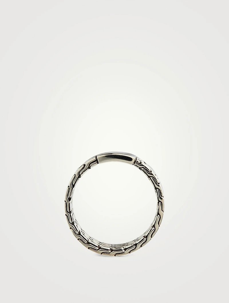 Curb Link Band Ring