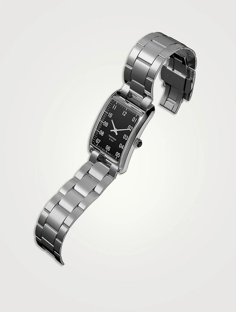 No. 001 Stainless Steel Bracelet Watch