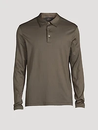 Long-Sleeve Polo