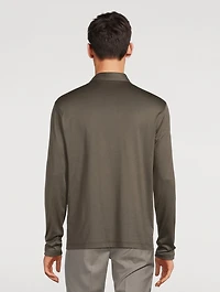 Long-Sleeve Polo