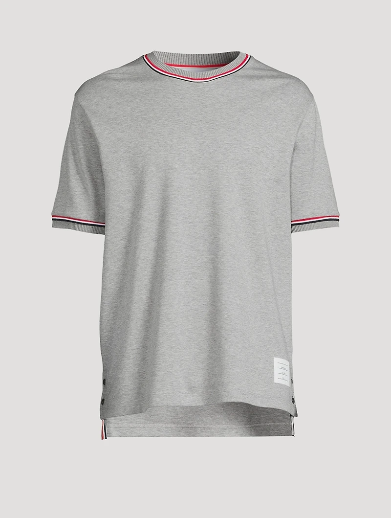 Cotton Milano Stripe T-Shirt